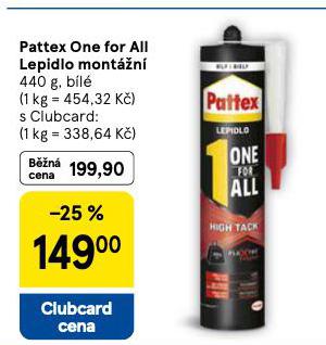 PATTEX ONE FOR ALL LEPIDLO MONT��N�