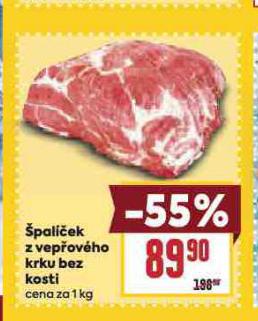 �PAL��EK Z VEP�OV�HO KRKU BEZ KOSTI