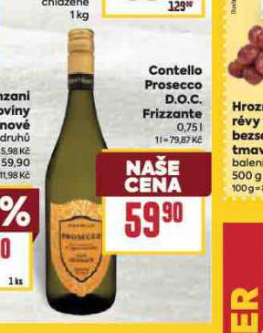 CONTELLO PROSECCO D.O.C. FRIZZANTE
