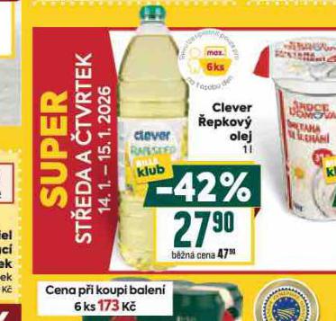 CLEVER �EPKOV� OLEJ
