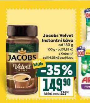 JACOBS VELVET INSTANTN� K�VA