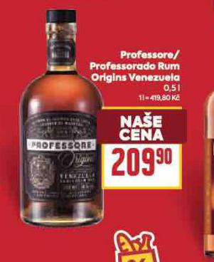 PROFESSORE / PROFESSORADO RUM ORIGINS VENEZUELA