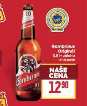 GAMBRINUS ORIGINAL