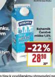 BOHEMILK �ERSTV� ML�KO 1,5%