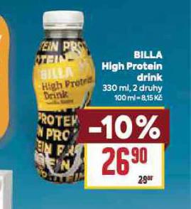 BILLA HIGH PROTEIN DRINK