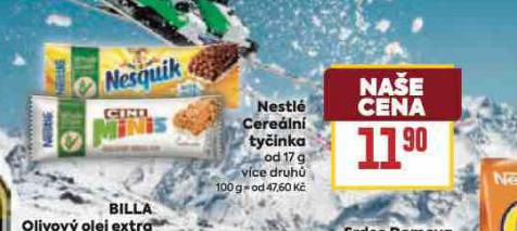 NESTL� CERE�LN� TY�INKA