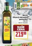 BILLA OLIVOV� OLEJ EXTRA PANENSK�