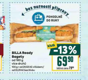 BILLA READY BAGETY