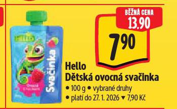 HELLO D�TSK� OVOCN� SVA�INKA