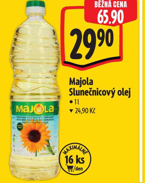 MAJOLA SLUNE�NICOV� OLEJ