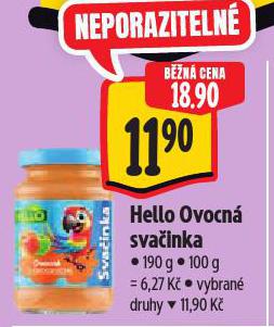 HELLO OVOCN� SVA�INKA