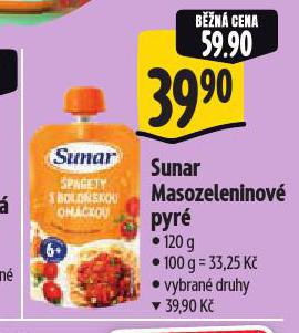 SUNAR MASOZELENINOV� PYR�