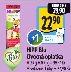 HIPP BIO OVOCN� OPLATKA