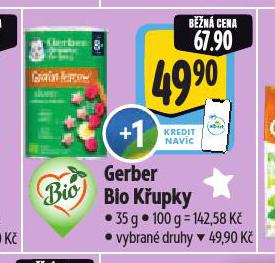 GERBER BIO K�UPKY