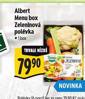 MENU BOX ZELENINOV� POL�VKA