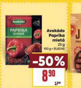 AVOK�DO PAPRIKA MLET�
