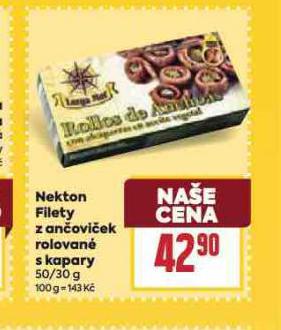 NEKTON FILETY Z AN�OVI�EK ROLOVAN� S KAPARY