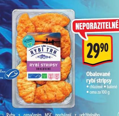 OBALOVAN� RYB� STRIPSY