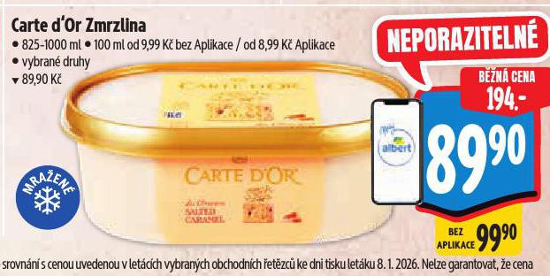 ZMRZLINA CARTE D'OR