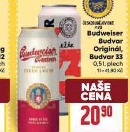 PIVO BUDVAR 33