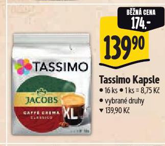 TASSIMO K�VOV� KAPSLE
