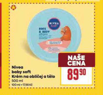 NIVEA BABY SOFT KR�M NA OBLI�EJ A T�LO