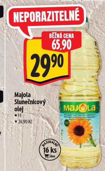 MAJOLA SLUNE�NICOV� OLEJ