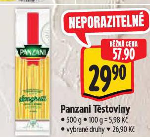 PANZANI T�STOVINY