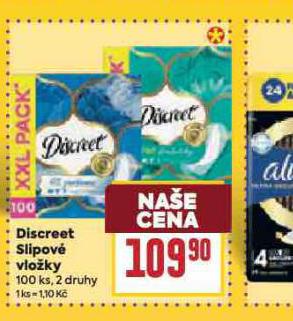 DISCREET SLIPOV� VLO�KY