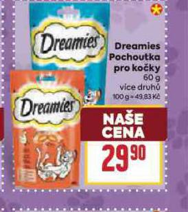 DREAMIES POCHOUTKY PRO KO�KY
