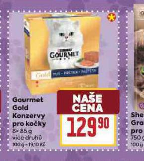 GOURMET GOLD KONZERVY PRO KO�KY