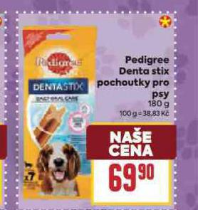 PEDIGREE DENTASTIX POCHOUTKY PRO PSY