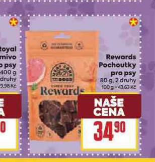REWARDS POCHOUTKY PRO PSY