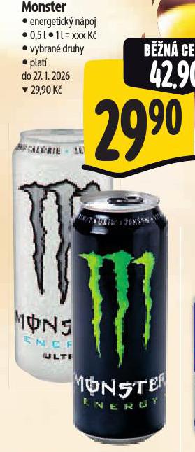 MONSTER ENERGY DRINK