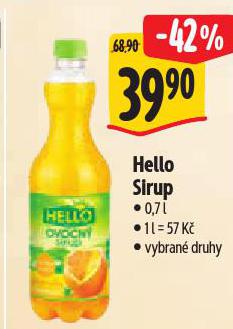HELLO SIRUP
