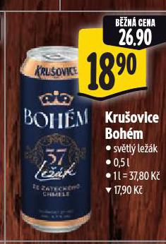 PIVO KRU�OVICE BOH�M