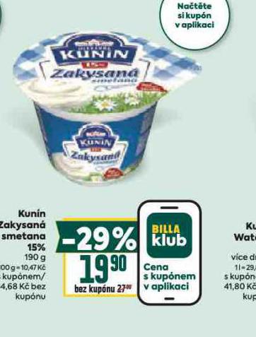 KUN�N ZAKYSAN� SMETANA 15%