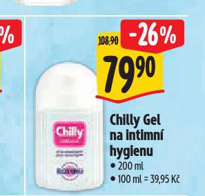 CHILLY GEL PRO INTIMN� HYGIENU
