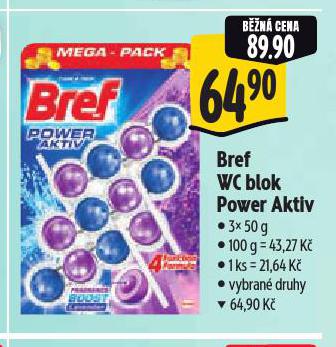 BREF WC BLOK POWER AKTIV