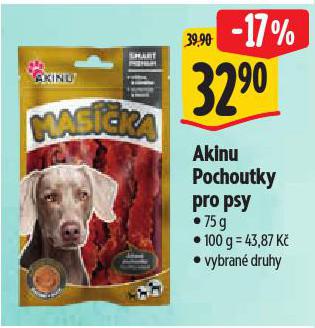AKINU POCHOUTKY PRO PSY