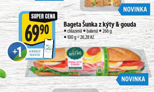 BAGETA �UNKA Z K�TY & GOUDA