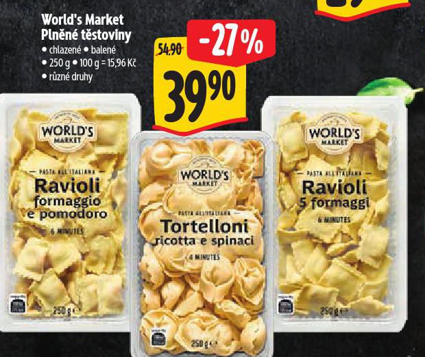 WORLD'S MARKET PLN�N� T�STOVINY