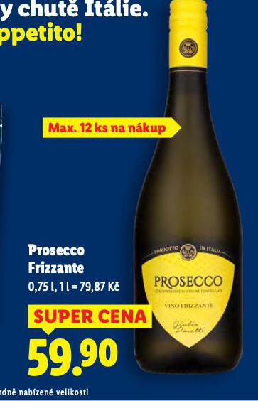 PROSECCO FRIZZANTE