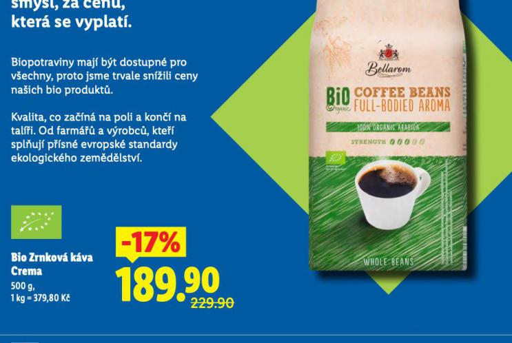 BIO ZRNKOV� K�VA CREMA