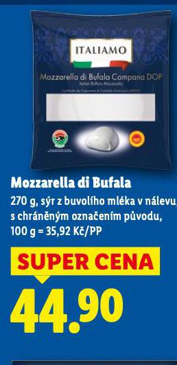 MOZZARELLA DI BUFALA