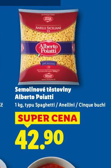 SEM OLINOV� T�STOVINY ALBERTO POIATTI