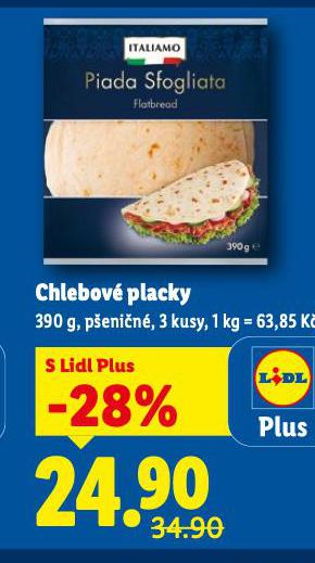 CHLEBOV� PLACKY