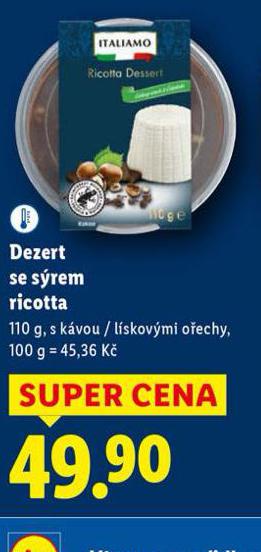DEZERT SE S�REM RICOTTA