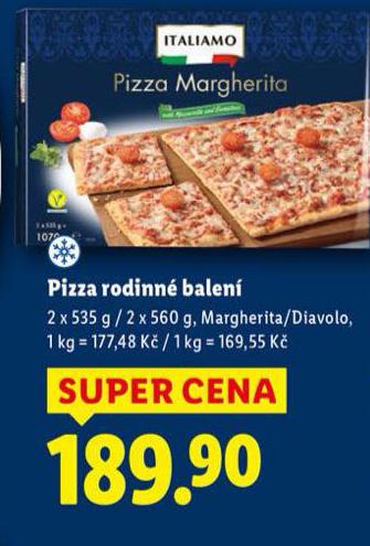 PIZZA RODINNÉ BALENÍ