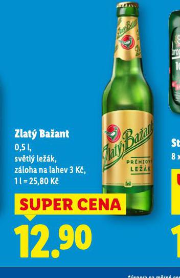 PIVO ZLAT� BA�ANT